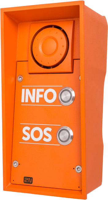 2N IP Safety: 2 Button (INFO/SOS) & 10W Speaker
