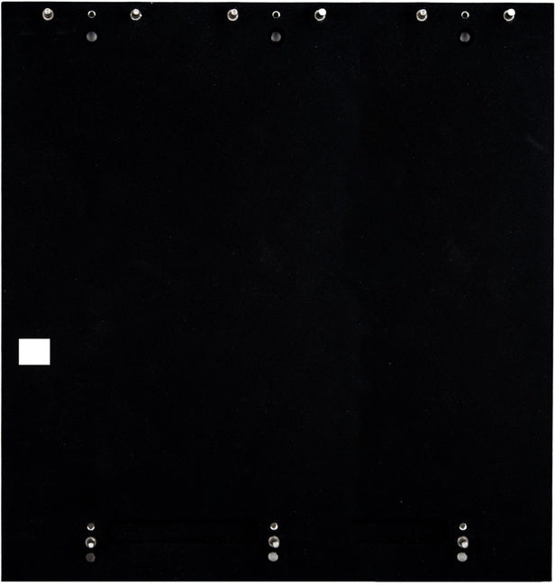 2N Backplate to surface-mount 9 Verso or Access Unit modules (3 x 3)