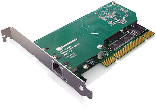 Sanogma A101D Single Port T1/E1/J1 PCI Card w/EC HW