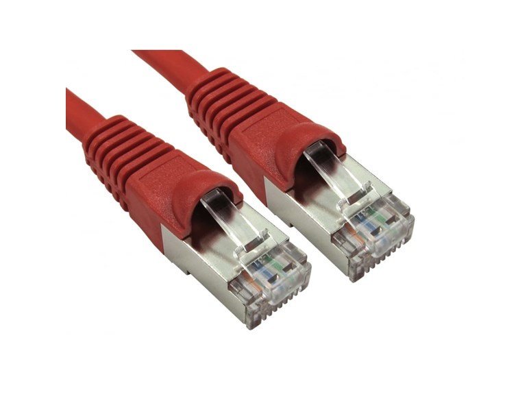 CDL 2m Cat6A Patch Cable - Red