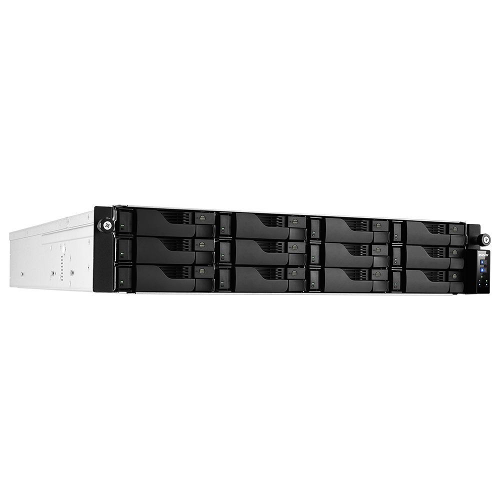 Asustor AS6512RD 12 Bay NASIntel ATOM C3538 Quad-Core 8GB DDR4 GbE x 2 2.5 GbE x 2 PCIe Gen3