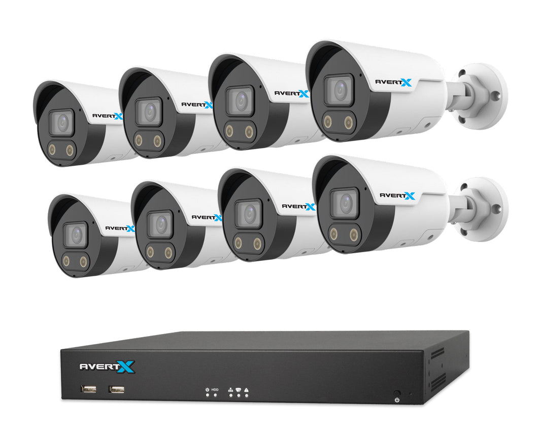 16 channel 8 bullet cam 4K NVR CCTV kit