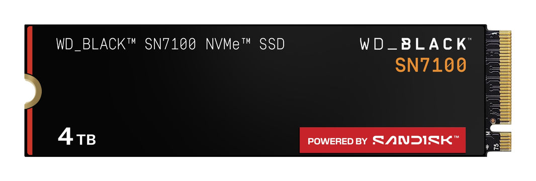 WD SSD BLACK SN7100 M.2 PCIE 4TB