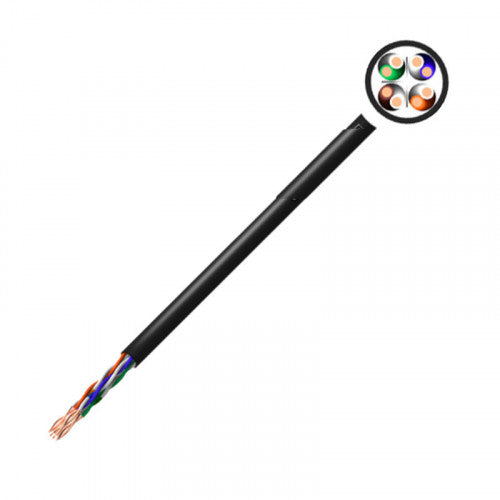 XeLAN CAT6 EXTERNAL CABLE 305M BLACK