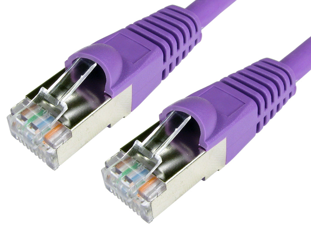 CDL 1m Cat6A Patch Cable - Violet