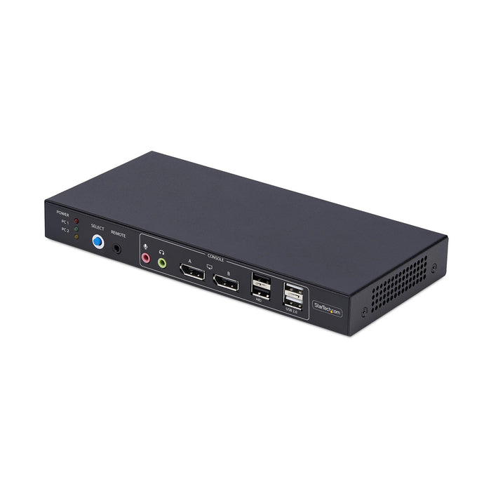 2-PORT DUAL-MONITOR DISPLAYPORT KVM
