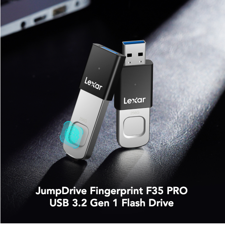 Lexar F35 Pro Fingerprint USB key 256GB