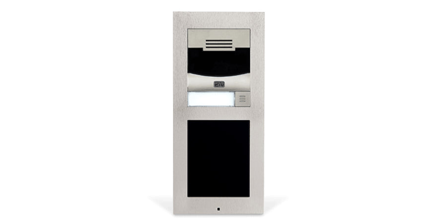 2N IP Solo without Camera Surface Mount (includes surface mount frame) - Brushed Nickel