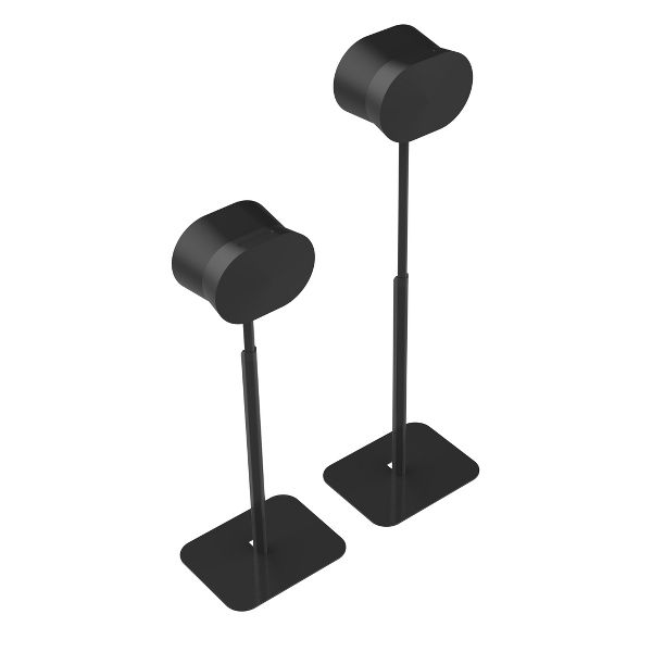 Flexson Sonos ERA300 Essentials Adjustable Floor Stand - Black