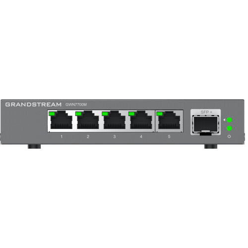 GWN7700M UNMANAGED 5X2.5G+1SFP SWITCH (METAL CASE)