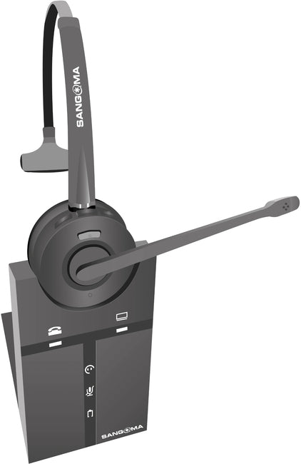 Sangoma H20 Wireless DECT Headset for IP Phones & PC Connection
