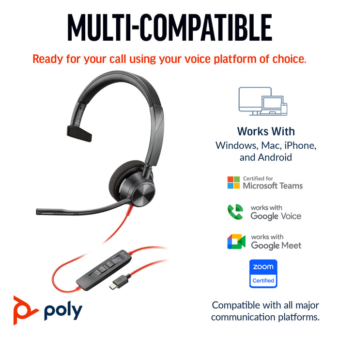 Poly BW-3310-USB-AC
