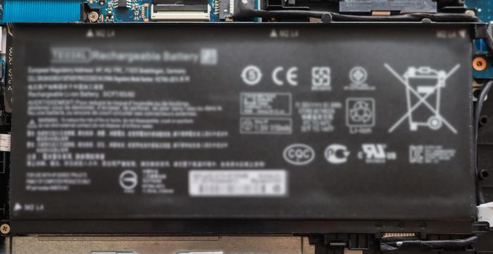 Dell 60Wh, 7500mAh, 7.6V