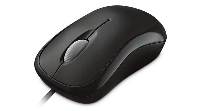 Microsoft Basic Optical Mouse for Business, USB, Black