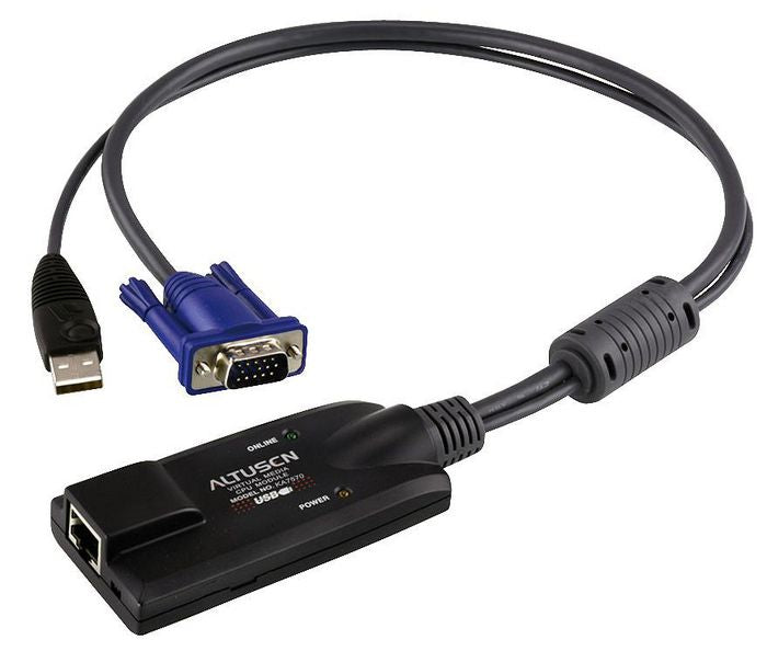 Aten USB - VGA to Cat5e/6 KVM Adapter Cable (CPU Module)