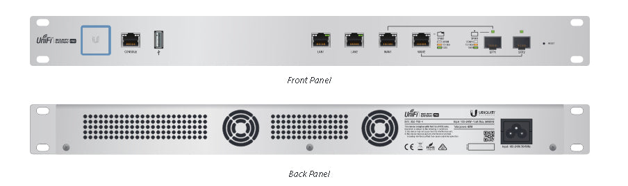 Ubiquiti UniFi USG-PRO-4 - Security appliance - 1GbE - rack-mountable