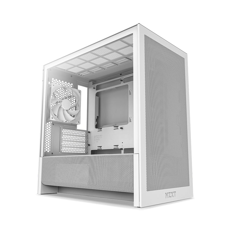 NZXT H3 FLOW MID TOWER CASE WHITE
