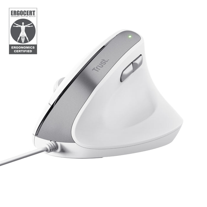 Trust BAYO II ERGONOMIC MOUSE WHT