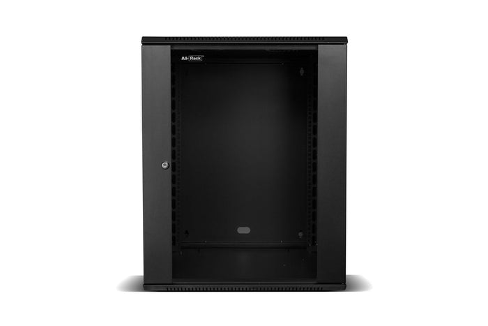 ALL-RACK 12U 600MM DEEP WALLBOX BK