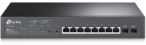 TP-Link JetStream TL-SG2210P 10-Port Gigabit Smart Switch with 8-Port PoE+