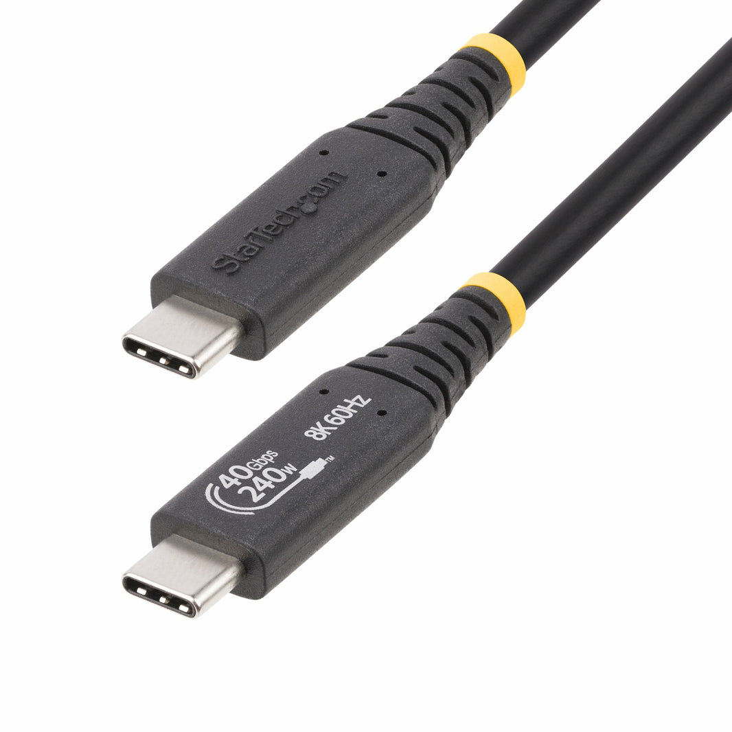 StarTech 1.6FT USB4 CABLE USB-IF CERTIFIED USB-C