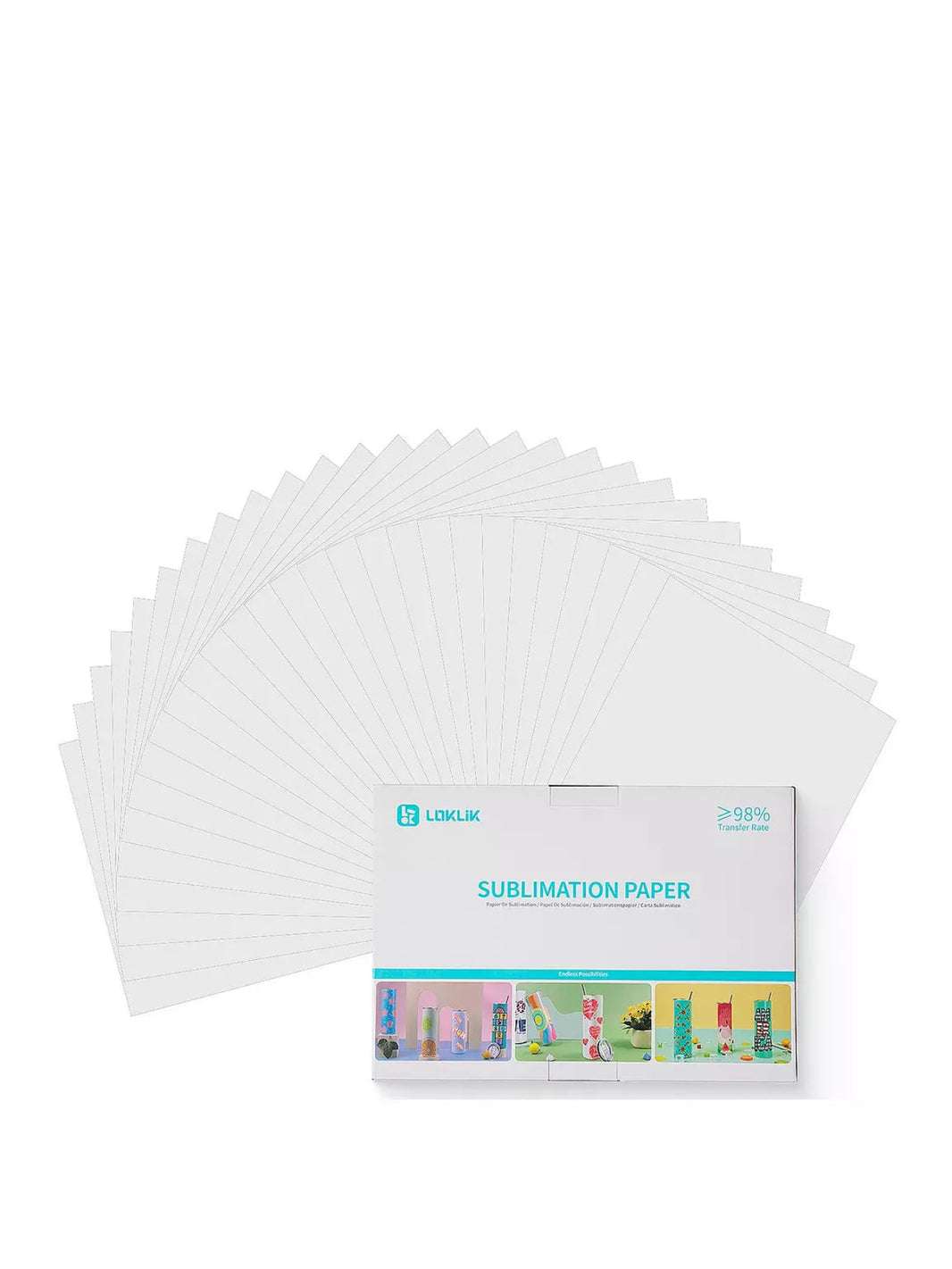 LOKLIK SUBLIMATION PAPER-120G-140PCS A4 8.3*11.7IN