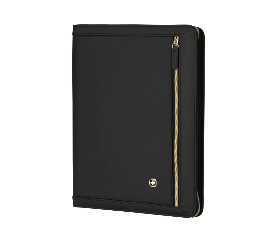 Wenger Amelie Zippered Padfolio Black