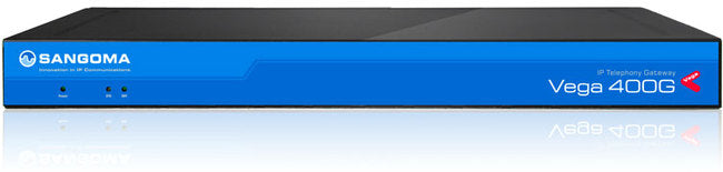 Vega 400G - 4 T1/E1, failover, 30 VoIP channels (upgradable to 120)