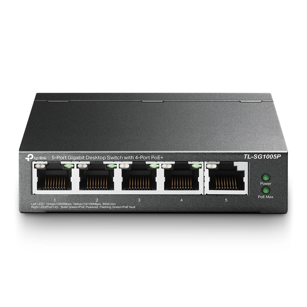 TP-Link 5Port Easy Sm Switch4Port PoE+