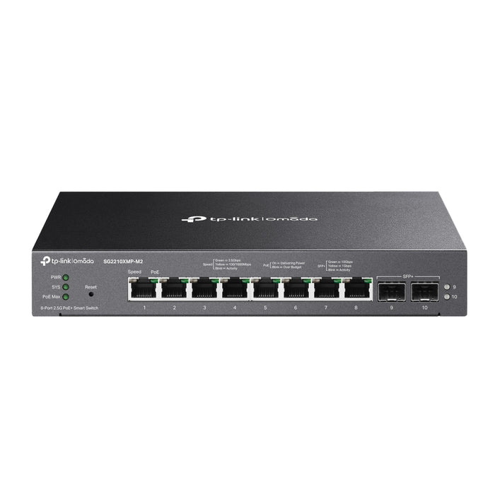 TP-LINK OMADA 8PT 2.5GBASE-T/2PT SMT SWT