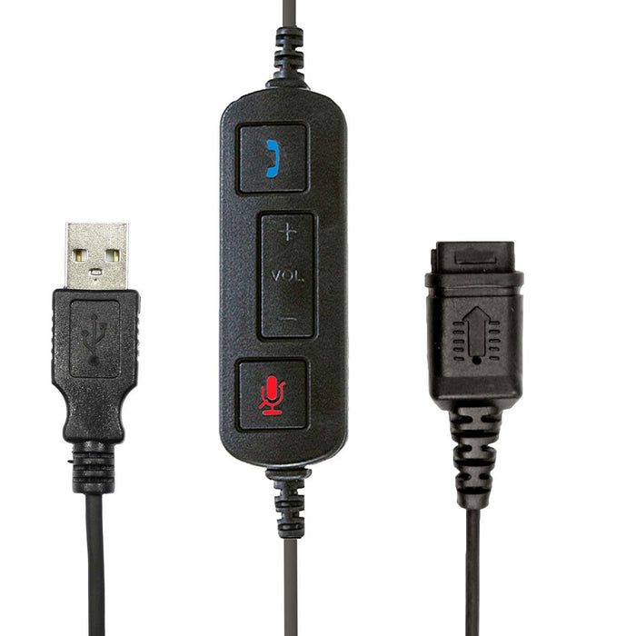 agent 450 Binaural NC Headset PLX QD