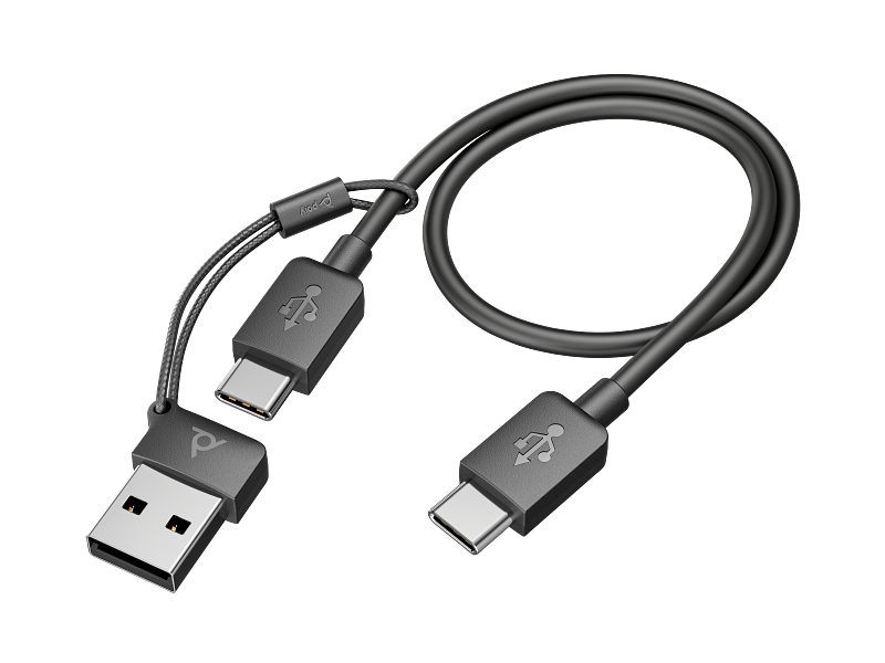 POLY VOYAGER FOCUS 2 USB-C-C HS+USB-C/A