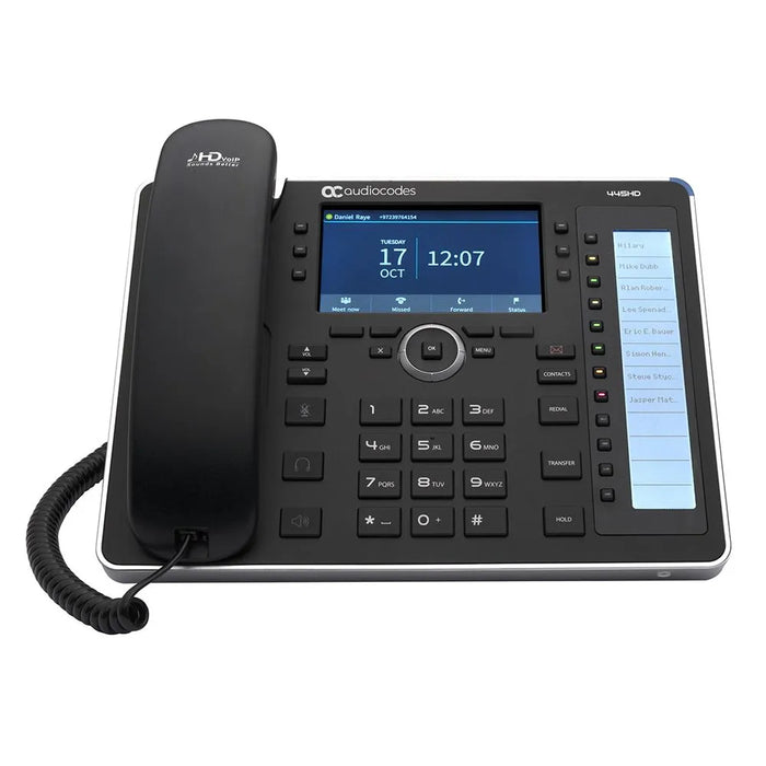 AUDIOCODES IP445HDEG-BW IP PHONE BLK
