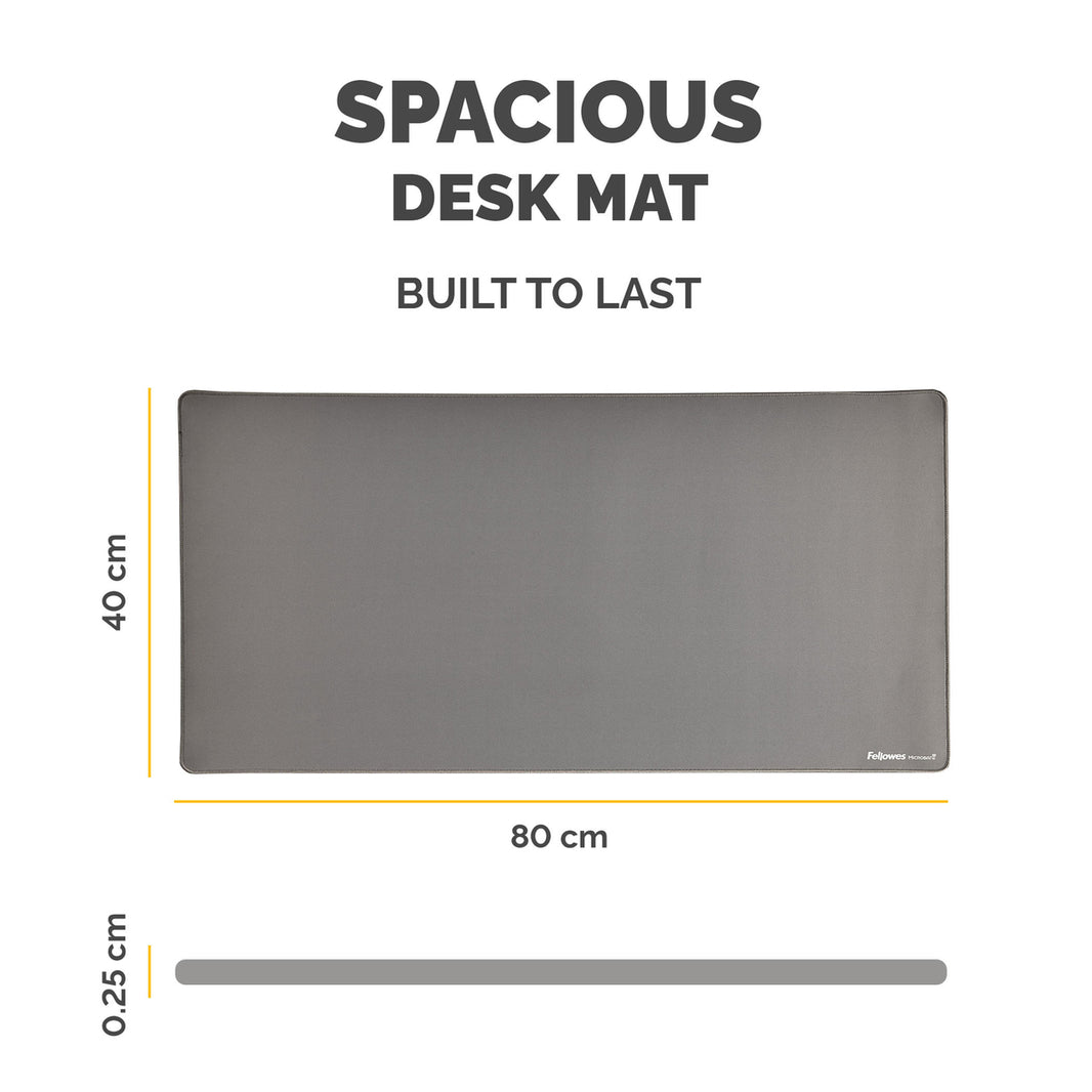 BREYTA DESK MAT - GREY