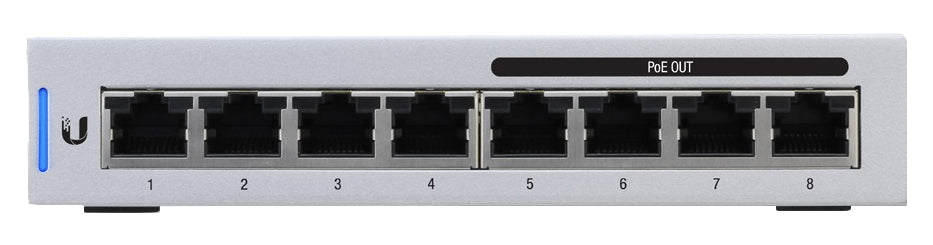 Ubiquiti UniFi Switch US-8-60W - Switch - Managed - 4 x 10 100 1000 4 x 10 100 1000 (PoE) - desktop - PoE