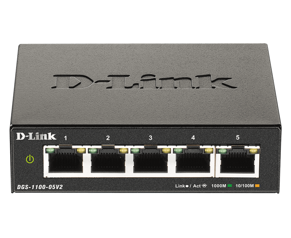 D-Link 5-Port Gigabit Smart Managed Switch