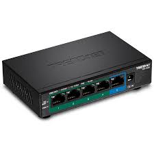 TRENDnet 5-Port TG52 Gigabit PoE+ Switch