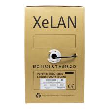 XeLAN CAT5E EXTERNAL CABLE 305M BLACK