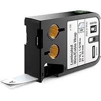DYMO XTL 21X39MM LAMINATED CABLE WRAPS
