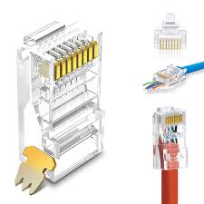 Titan TITAN CAT6 RJ45 UTP CRIMP PLUGS (PK 100)