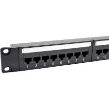 XeLAN CAT6 1U 24WAY P.PANEL UTP