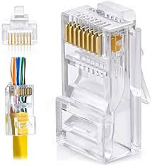 Titan TITAN CAT6 RJ45 UTP CRIMP PLUGS (PK 100)
