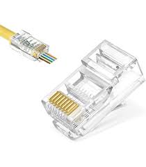 TITAN KAUDEN CAT5E PASS THROUGH PLUG (BOX-100)