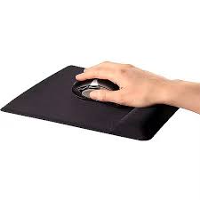 Fellowes V Fabrik Mousepad Wrist Support Black