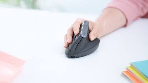 Logitech MX Vertical Advanced Ergonomic Mouse, RF + Bluetooth + USB-C