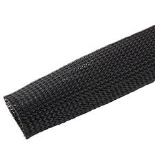 TITAN BRAIDED SLEEVING 27-45MM BLACK 25MTRS