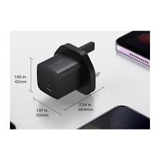 Belkin 25W USB PD Wall Charger with PPS BLK