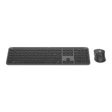 Logitech 920-012511 keyboard Mouse included Office RF Wireless + Bluetooth QWERTY UK English Graphite