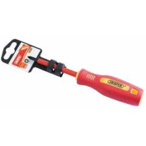 VDE SOFT GRIP POZI SCREWDRIVER 80MM