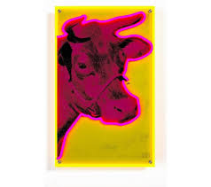 YELLOWPOP ANDY WARHOL COW